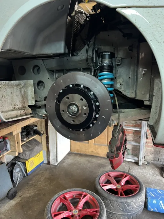 Disques/plaquettes compétition, suspension NITRON